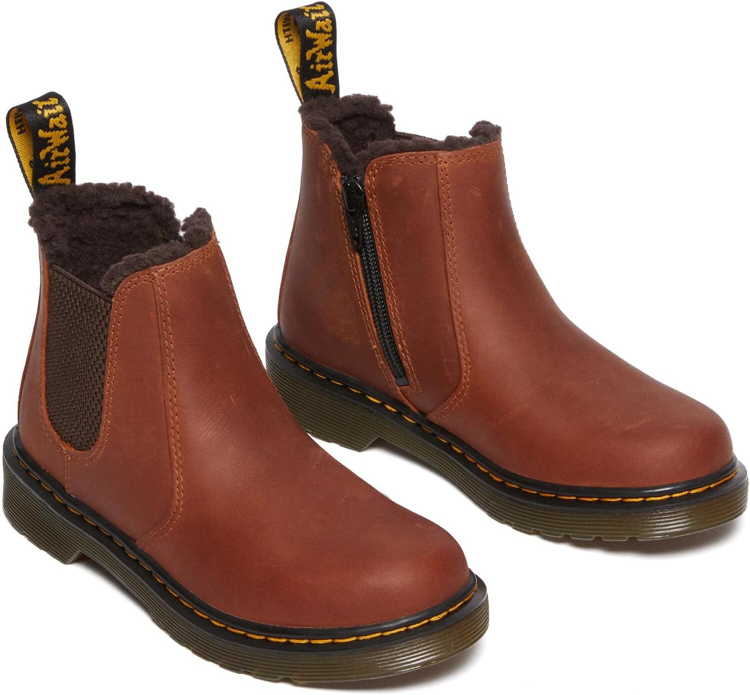 Ботинки Челси 2976 Leonore Dr. Martens, цвет Light Brown Republic WP