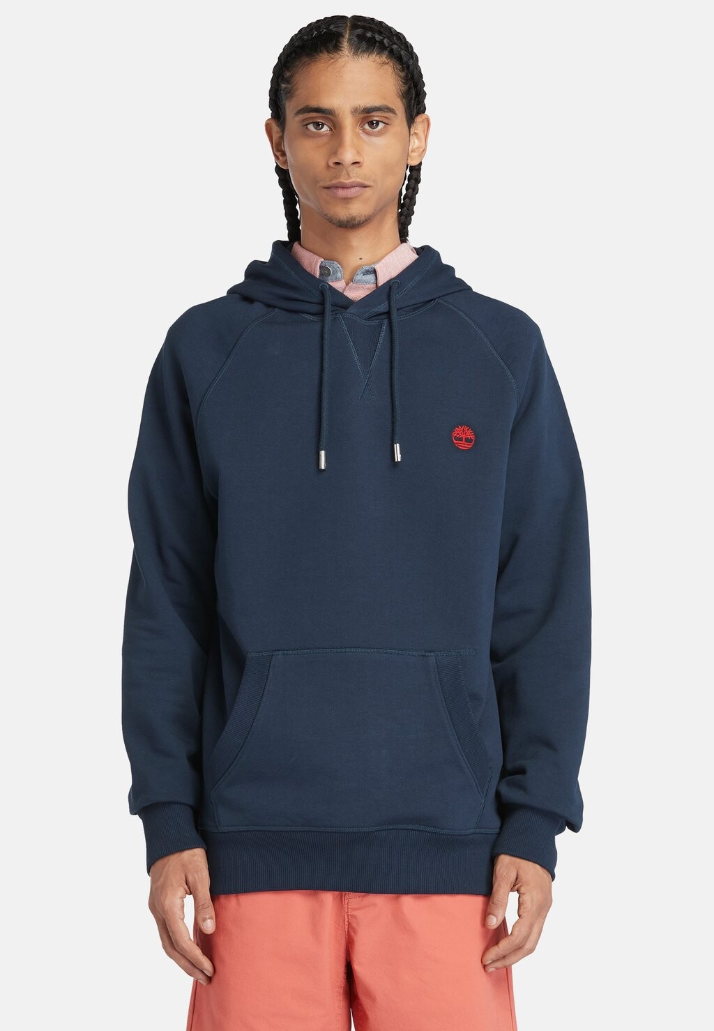 

Толстовка Loopback Timberland, цвет dark sapphire
