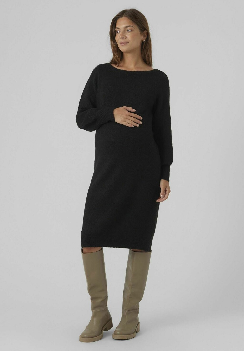 

Платье Vero Moda SIMONE LS BOATNECK, черный
