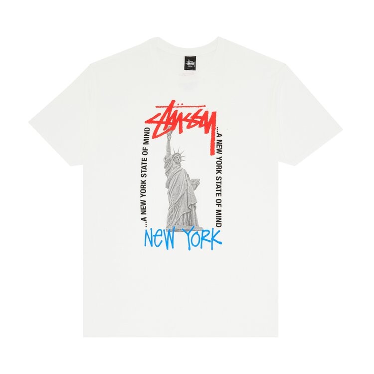 

Футболка Stussy A New York State of Mind 'White', белый