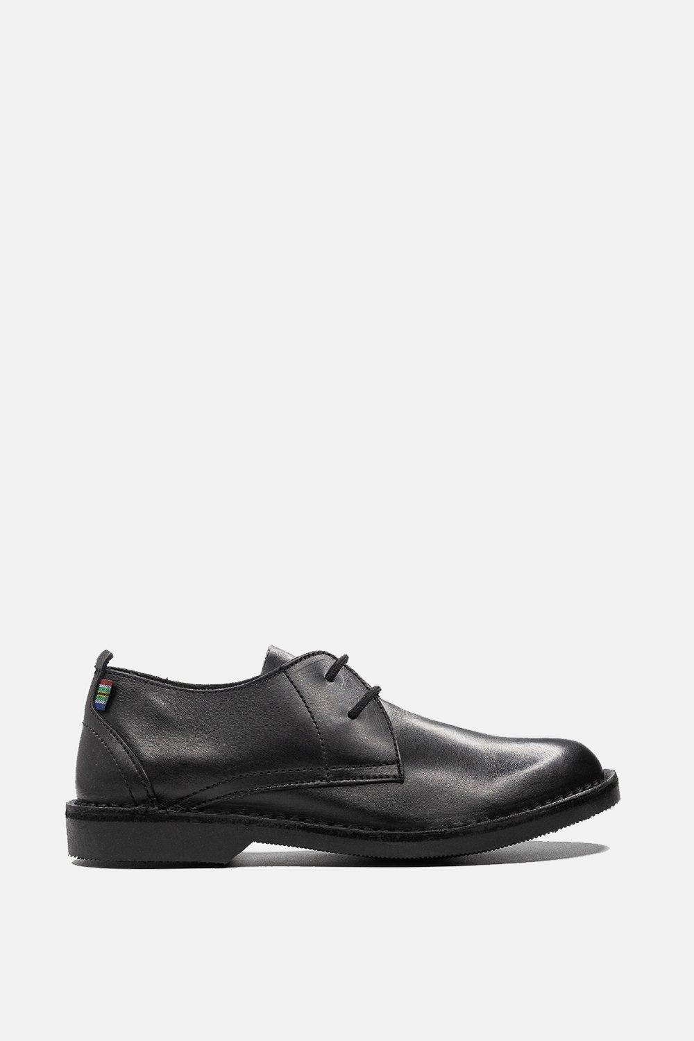 Кожаная умная обувь Veldskoen Shoes, черный