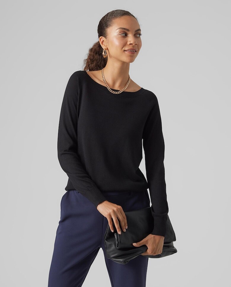 

Женский свитер с длинным рукавом Vero Moda, черный