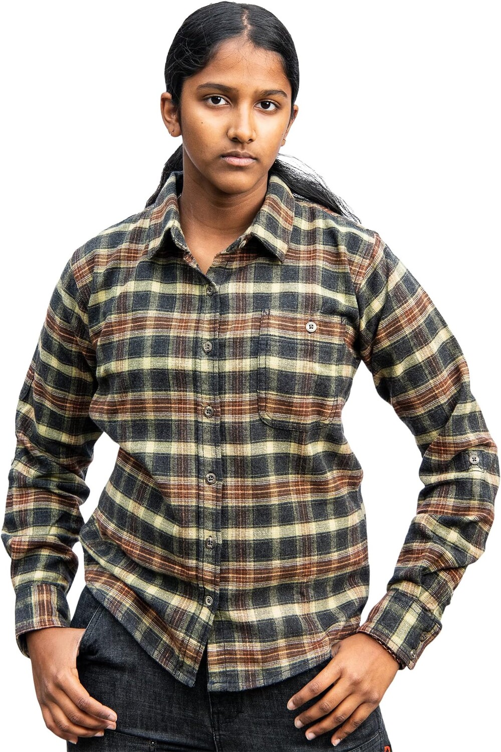 

Рабочая рубашка Гивенс Dovetail Workwear, цвет Coffee