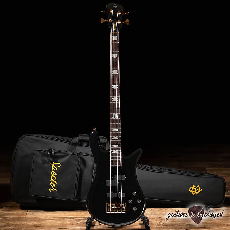 

Басс гитара Spector Euro 4 Classic EMG Bass Guitar – Solid Black