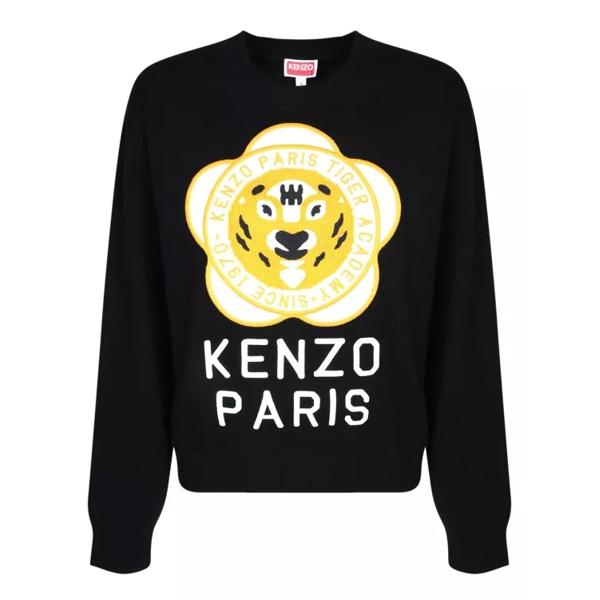 

Свитер wool-blend sweater Kenzo, черный