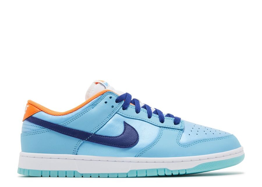 

Кроссовки Nike Dunk Low SE, цвет Baltic Blue Total Orange
