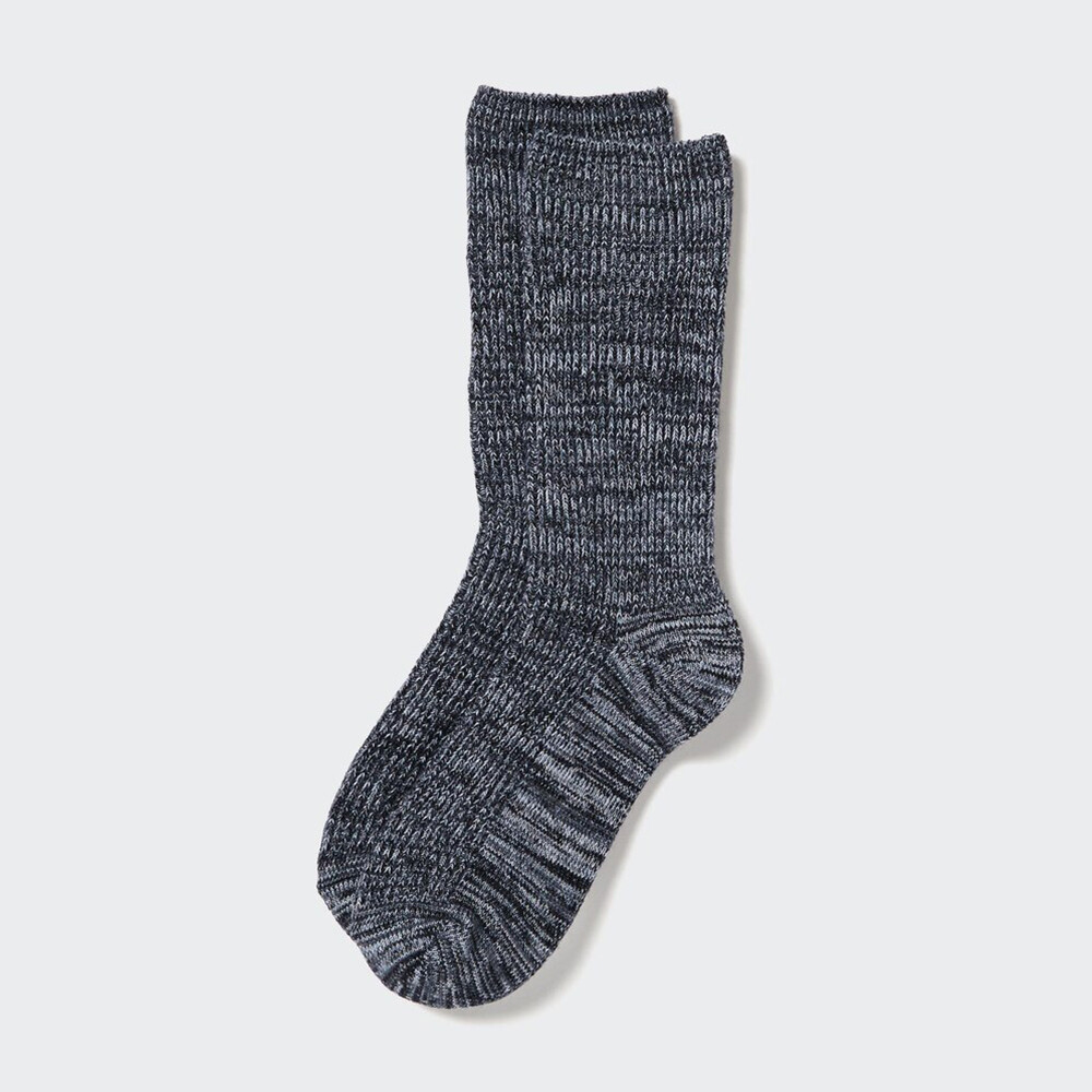 

Женские носки Uniqlo HEATTECH вязанные, темно-серый