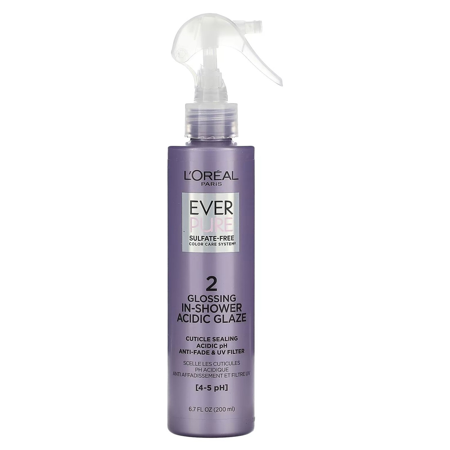 

EverPure, 2 блеска для душа, кислотная глазурь, 6,7 жидких унций (200 мл) L'Oréal