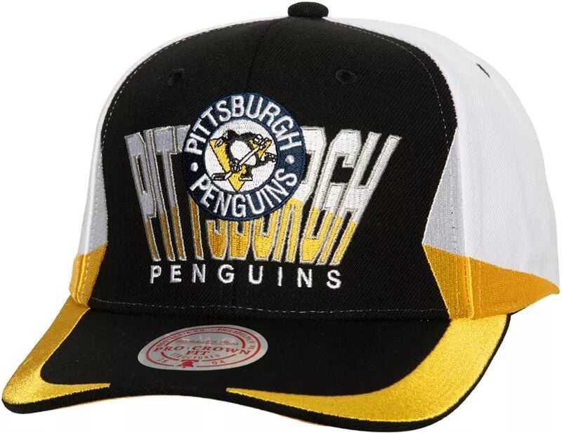 

Регулируемая кепка Mitchell & Ness Pittsburgh Penguins Stack Champs Snapback