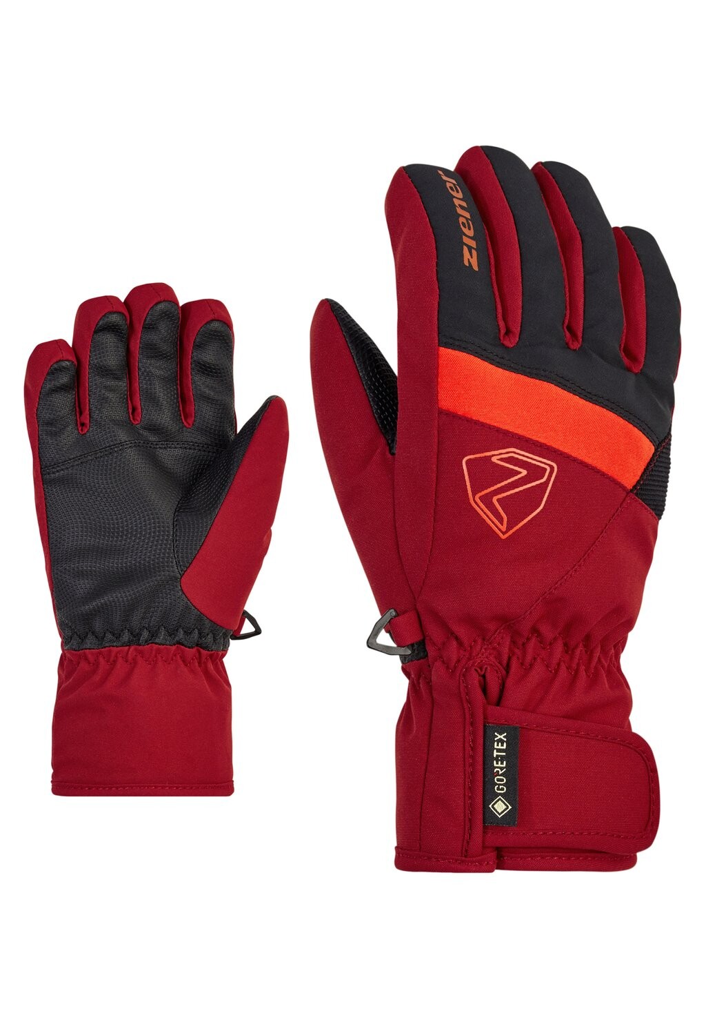 

Перчатки LEIF GTX Ziener, цвет red cabin