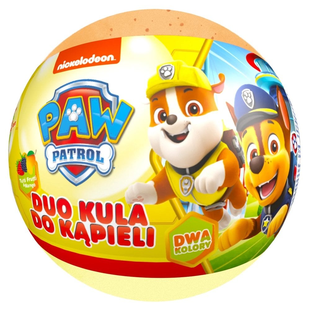 

Paw Patrol, Шипучая бомбочка для ванны Bath Bomb, Tutti Frutti & Mango, 100 г