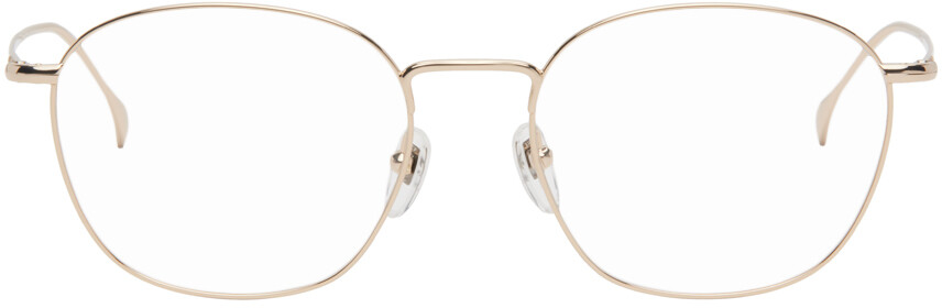 

Золотые круглые очки Gucci, цвет Gold/Gold/Transparent