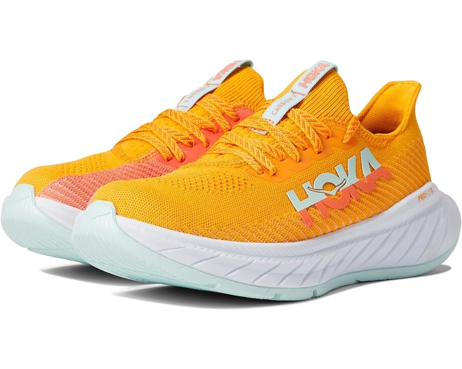 

Кроссовки Hoka Women's Carbon X 3, цвет Radiant Yellow/Camellia