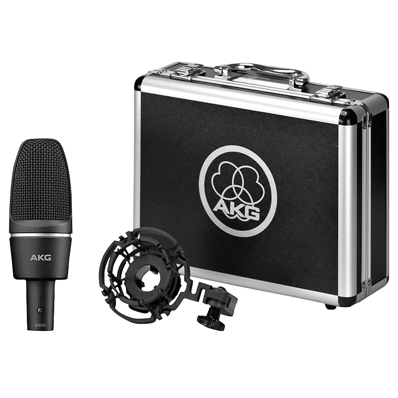 Студийный конденсаторный микрофон AKG C3000 High Performance Large-Diaphragm Condenser Microphone