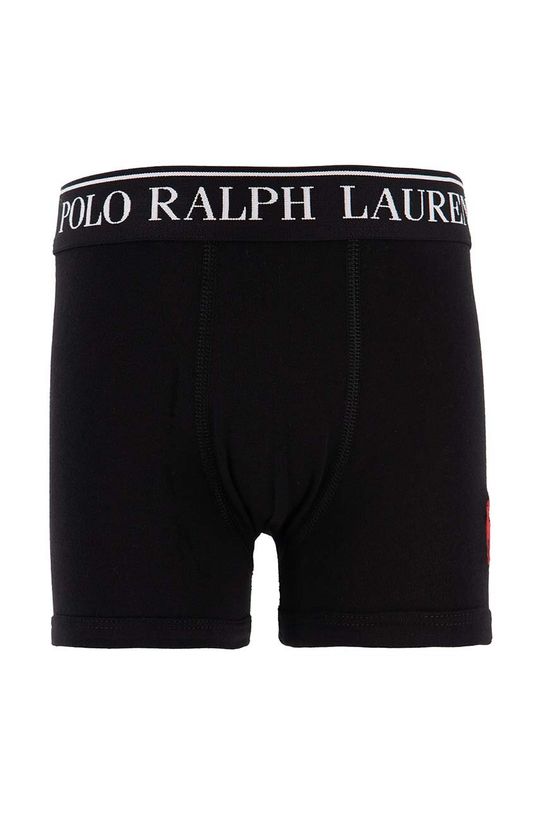 

Детские боксеры 2 упаковки Polo Ralph Lauren, черный