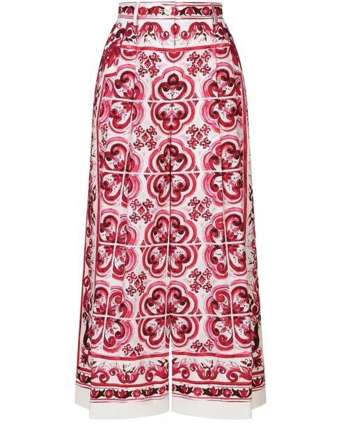 

Поплиновые брюки-кюлоты Dolce & Gabbana