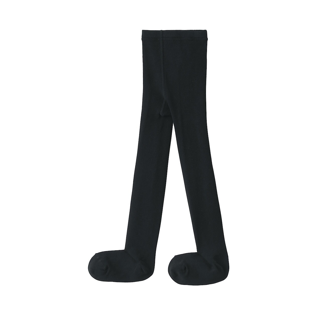 

Колготки, подходящие под прямой угол стопы и каблука (детям) MUJI, черный
