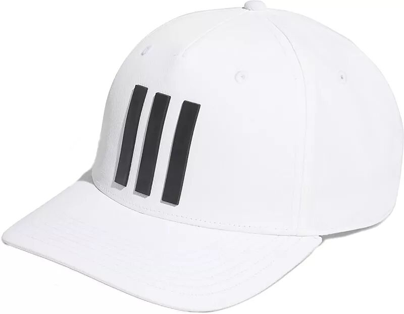 Мужская кепка для гольфа Adidas Tour 2022 с 3 полосками, белый