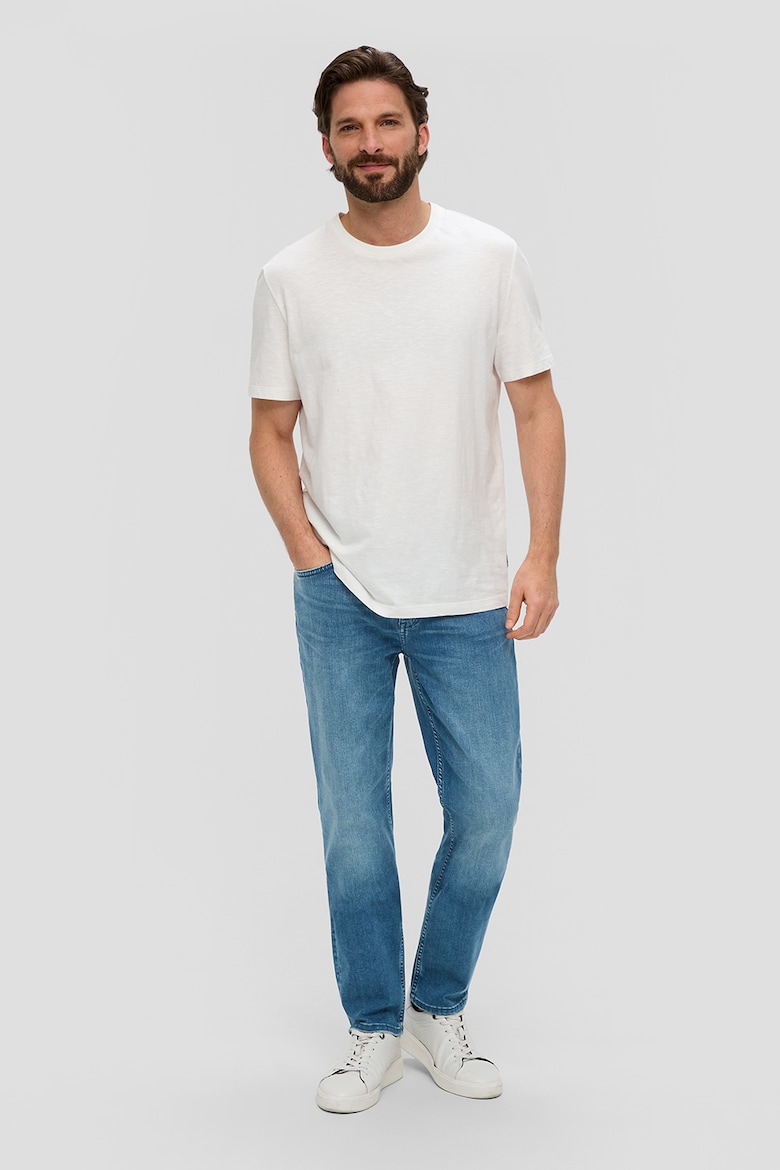 Узкие джинсы S Oliver, синий брюки джинсы s oliver артикул 10 3 13 26 185 2122199 цвет grey black 96z2 размер 116 reg