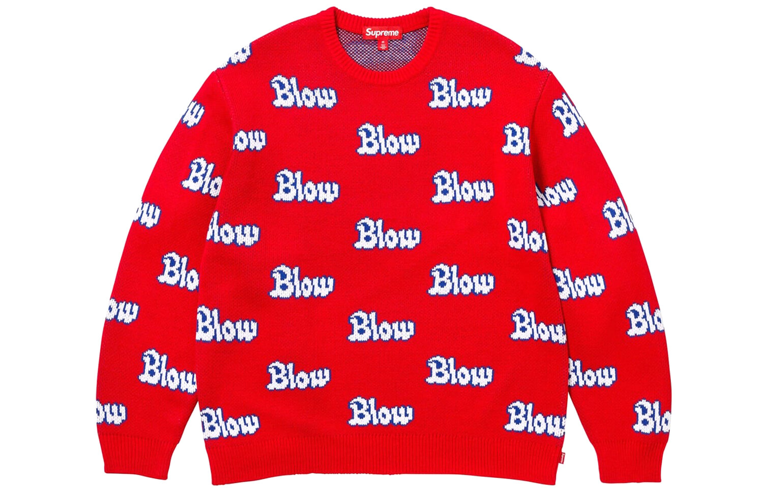 

Свитер унисекс Supreme, темно-синий