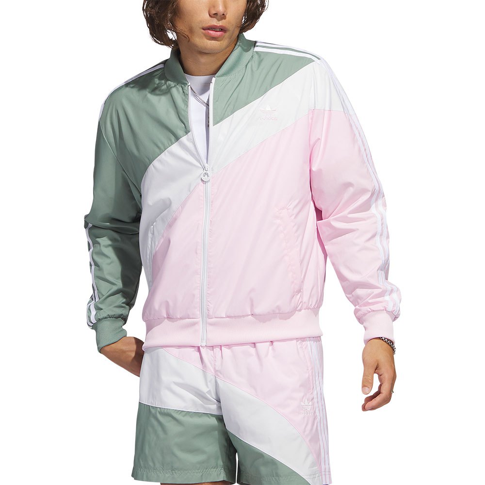 цена Куртка adidas Originals Swirl Woven Tt, розовый