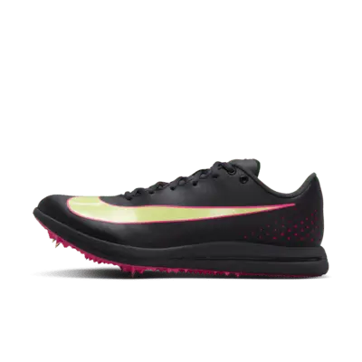 

Шипованные кроссовки Nike Triple Jump Elite 2 Track & Field Jumping Spikes, цвет Black/Light Lemon Twist/Fierce Pink