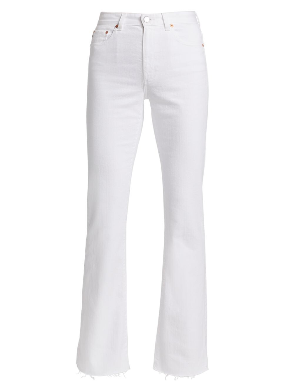 

Джинсы Alexxis Boot-Cut с высокой посадкой AG Jeans, белый