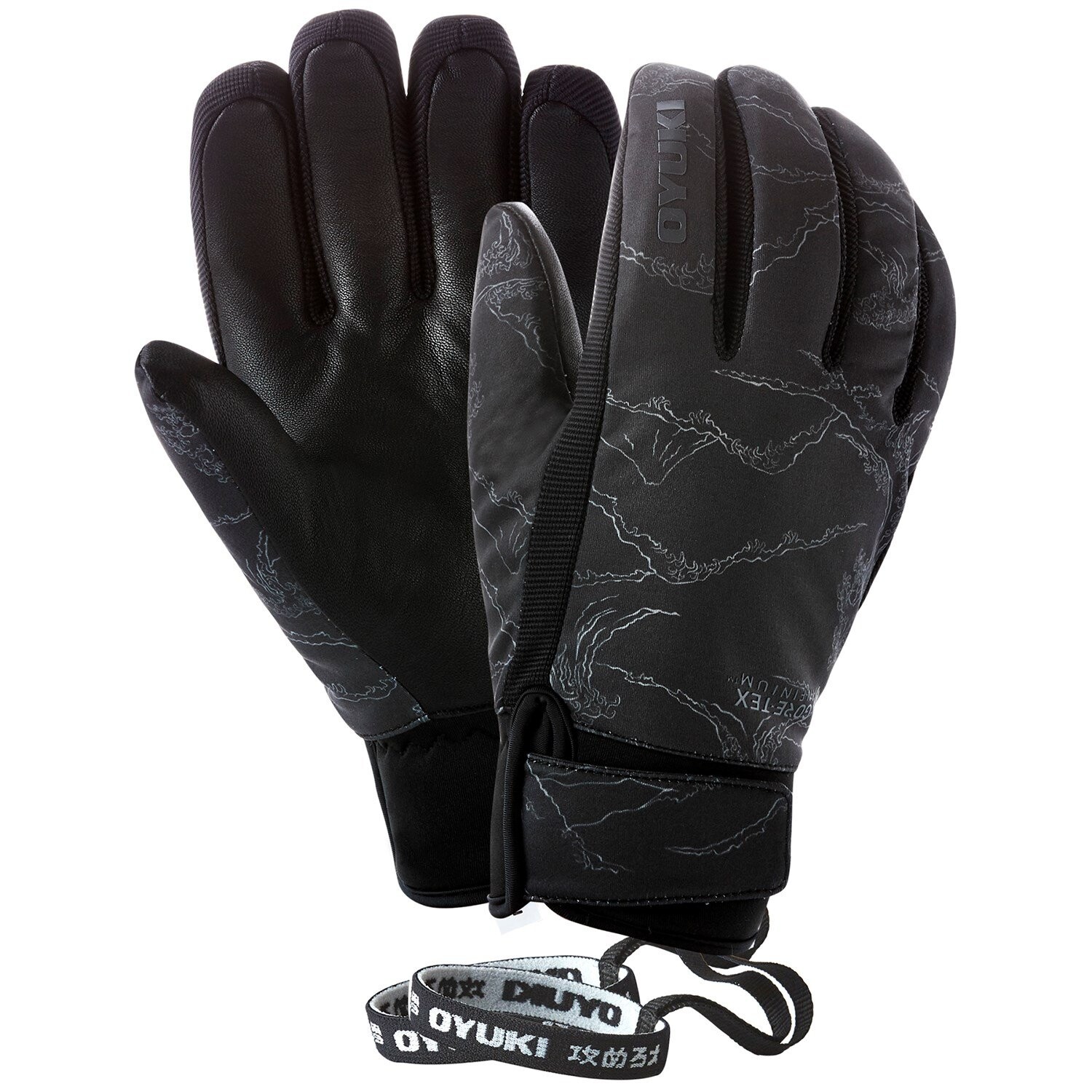 

Лыжные перчатки Oyuki Haru GORE-TEX INFINIUM, черный