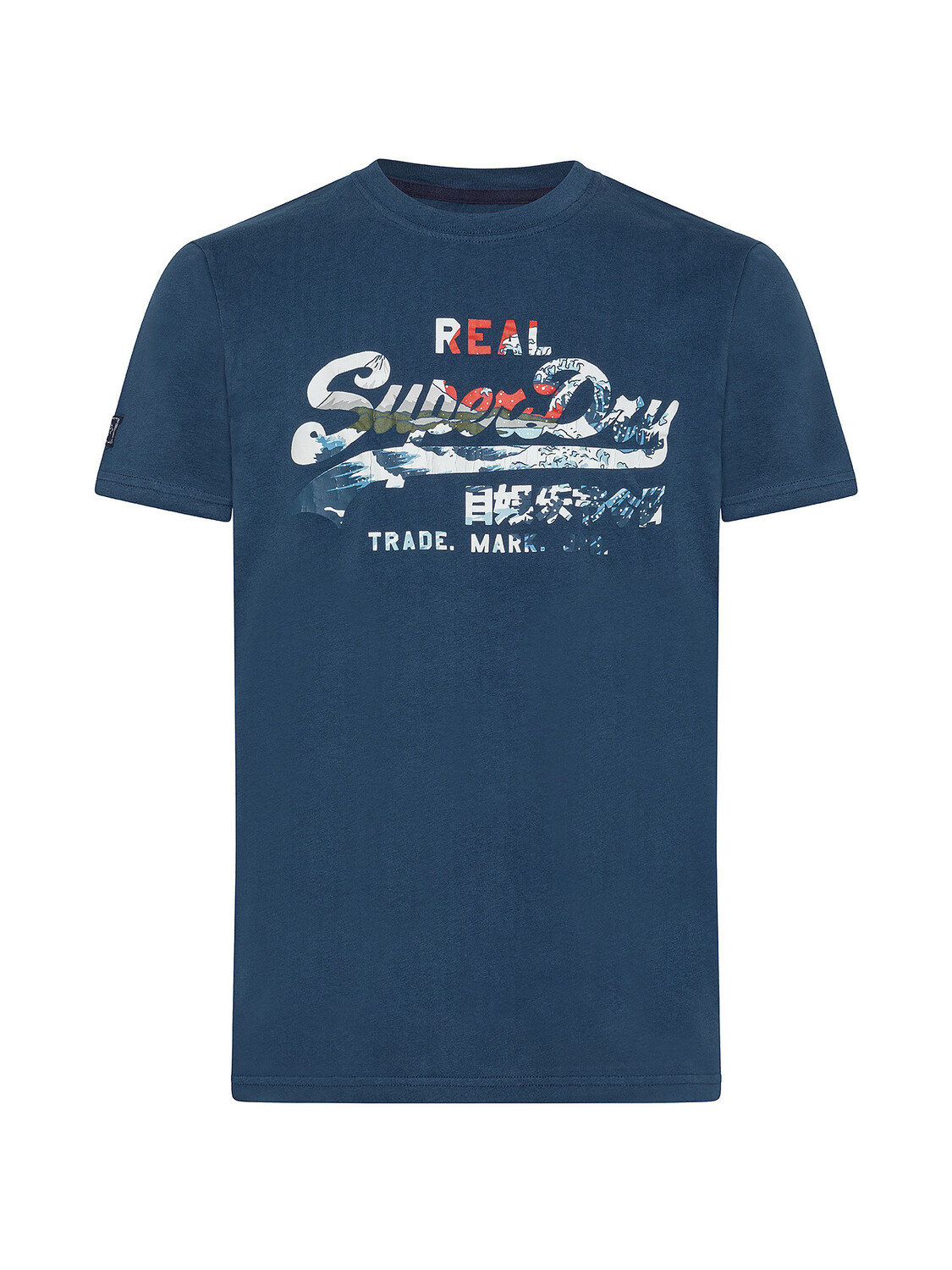 

Футболка с винтажным логотипом Superdry, синий