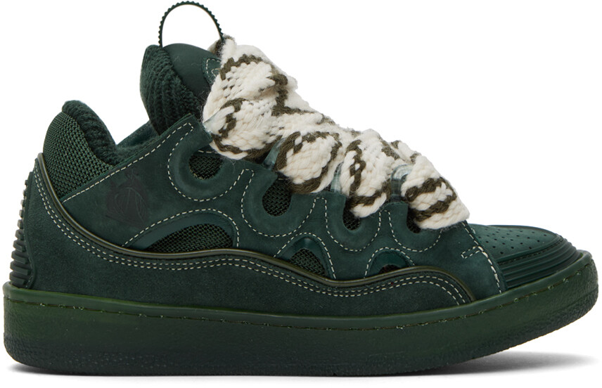 

Зеленые кроссовки Curb Темные Lanvin