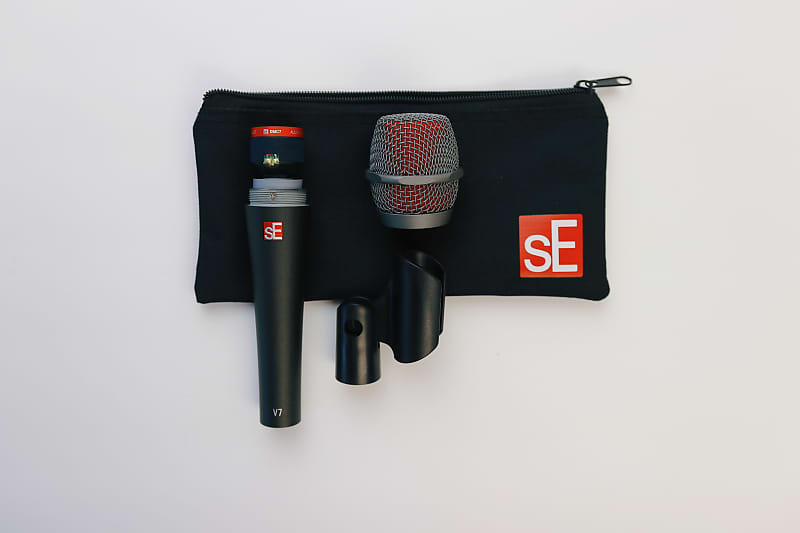 Динамический микрофон sE Electronics V7 Handheld Supercardioid Dynamic Microphone кардиоидный динамический вокальный микрофон se electronics v7 handheld supercardioid dynamic microphone