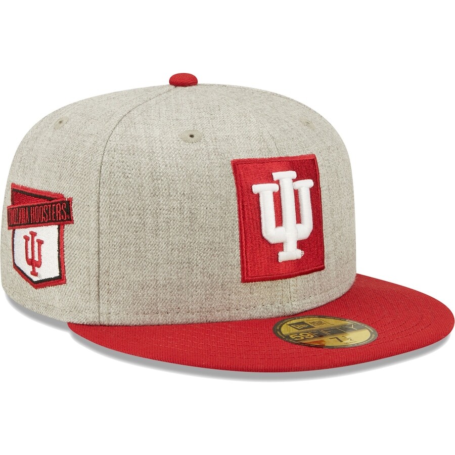 

Бейсболка New Era Indiana Hoosiers, серый