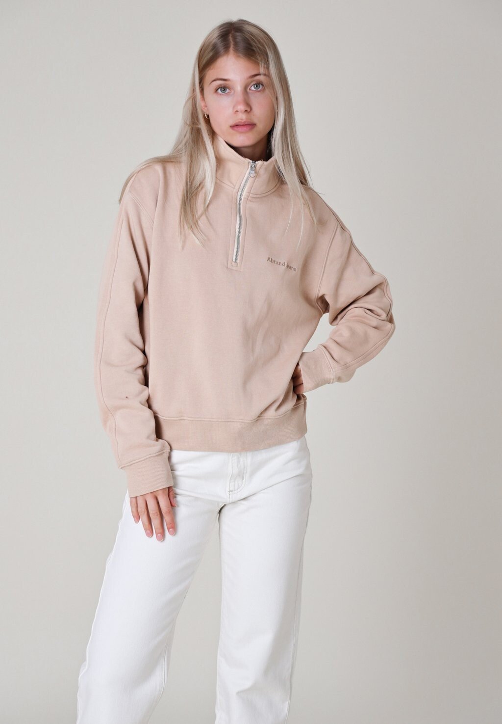 

Толстовка Abrand Jeans, хаки, Хаки;серый