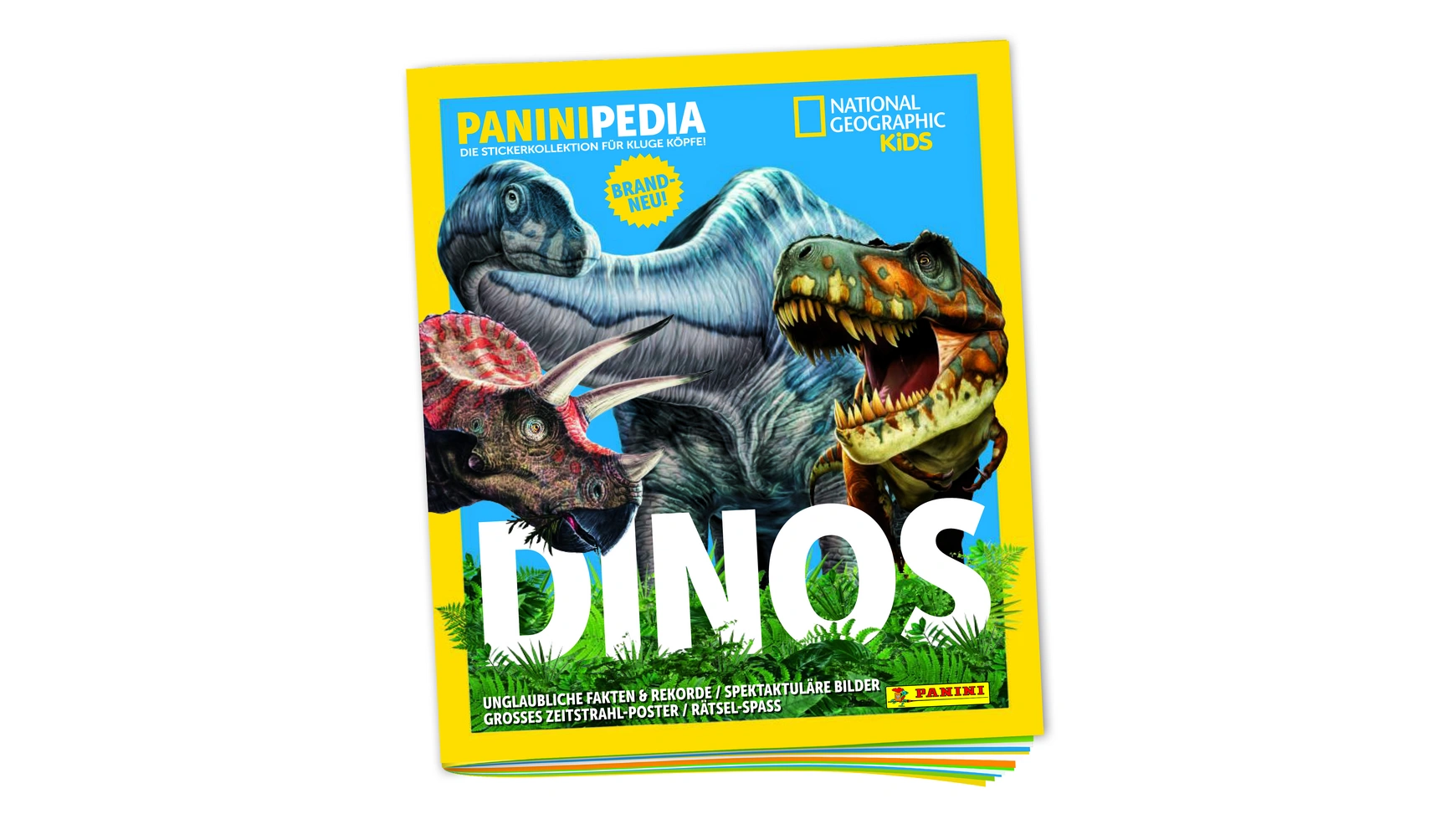 Panini Альбом Paninipedia Dinos домино коллекционная серия