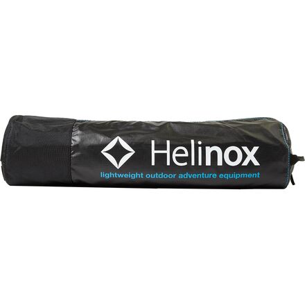 Одна длинная высокая кроватка Helinox, черный