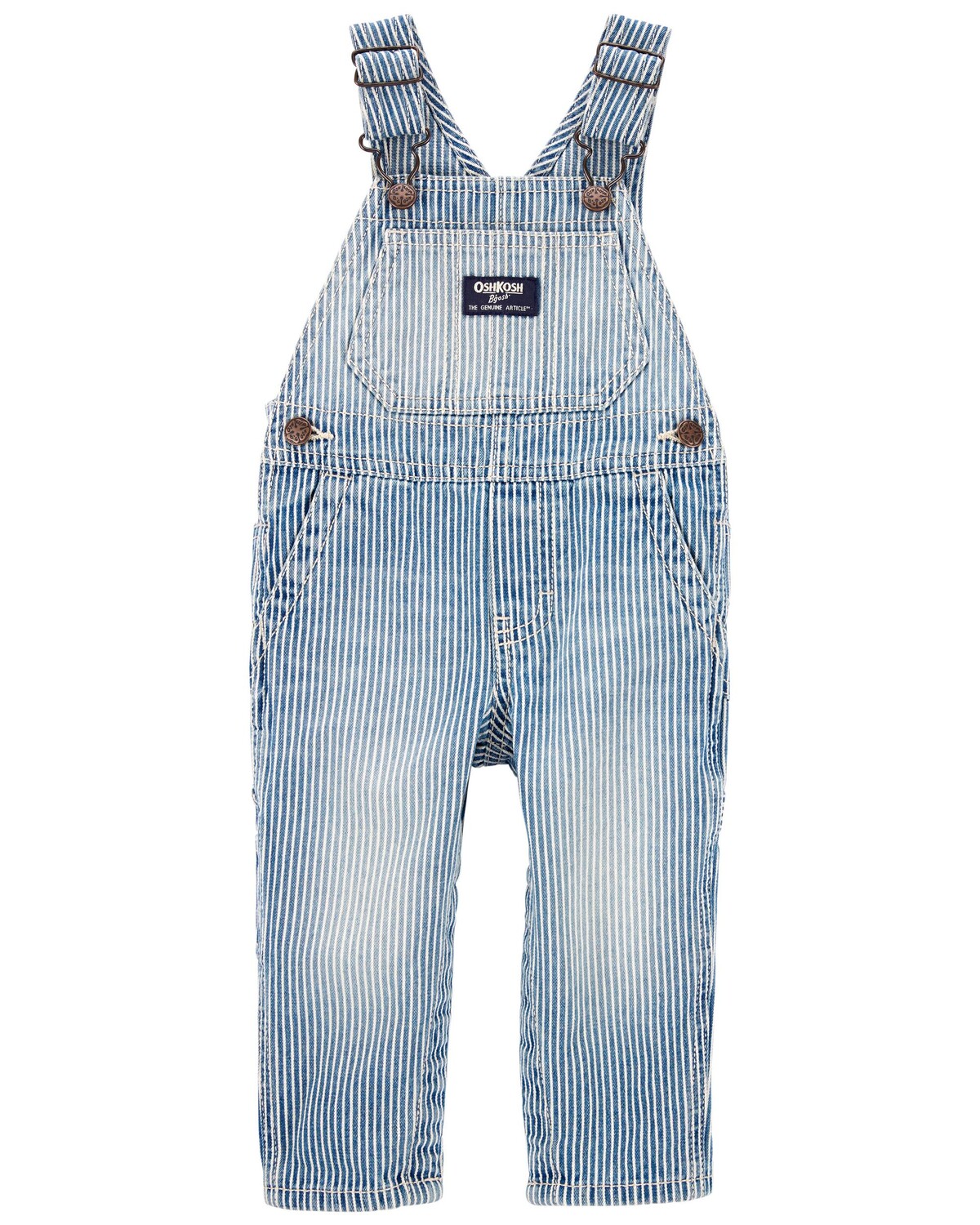 

Комбинезон Baby Denim в полоску Hickory Carter's