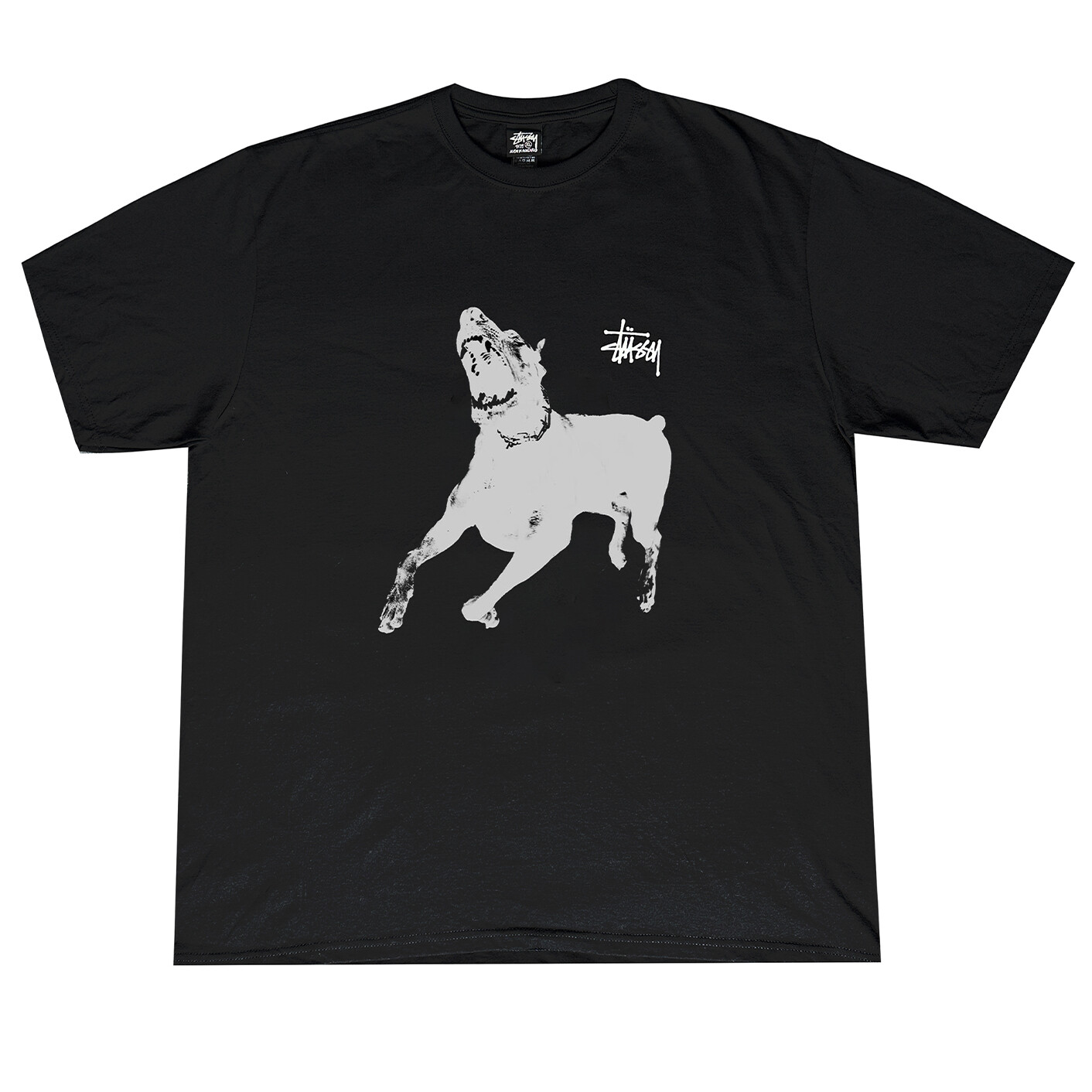 

Футболка унисекс черная Stussy, черный
