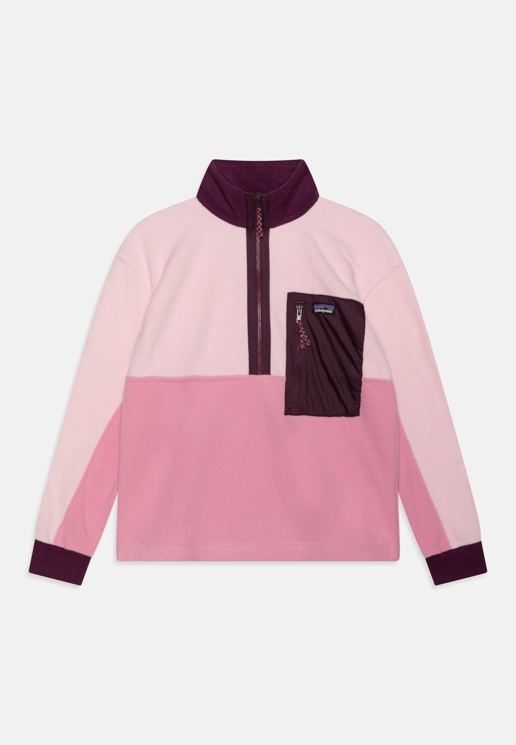 

Толстовка флисовая Microdini 1/2 Zip Unisex Patagonia, цвет planet pink