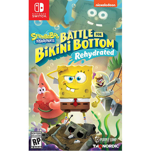 

Видеоигра Spongebob – Battle For Bikini Bottom: Rehydrated – Nintendo Switch THQ Nordic