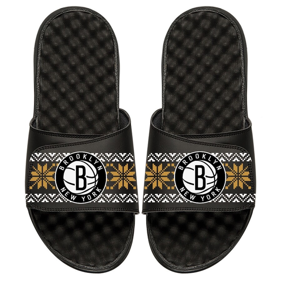 

Шлепанцы ISlide Brooklyn Nets, черный