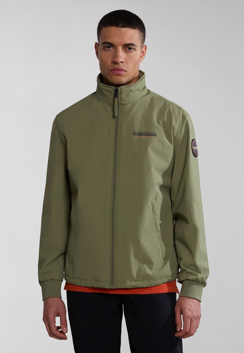 Куртка тренировочная AGARD Napapijri, светло-зеленый цена и фото