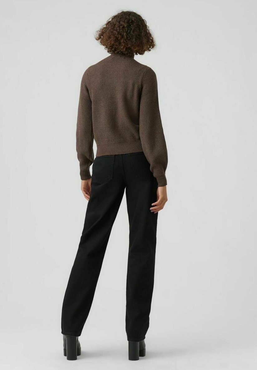 

Свитшот Vero Moda VMHOLLY FUNNELNECK, цвет coffee bean