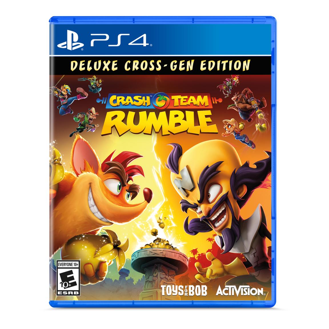 игра crash team rumble deluxe edition ps5 Видеоигра Crash Team Rumble: Deluxe Cross Gen Edition - PlayStation 4