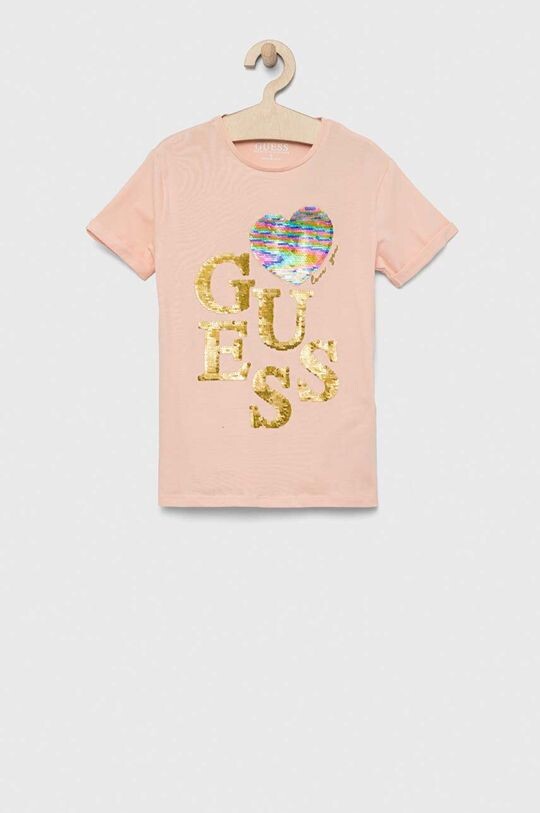 

Детская футболка Guess, оранжевый