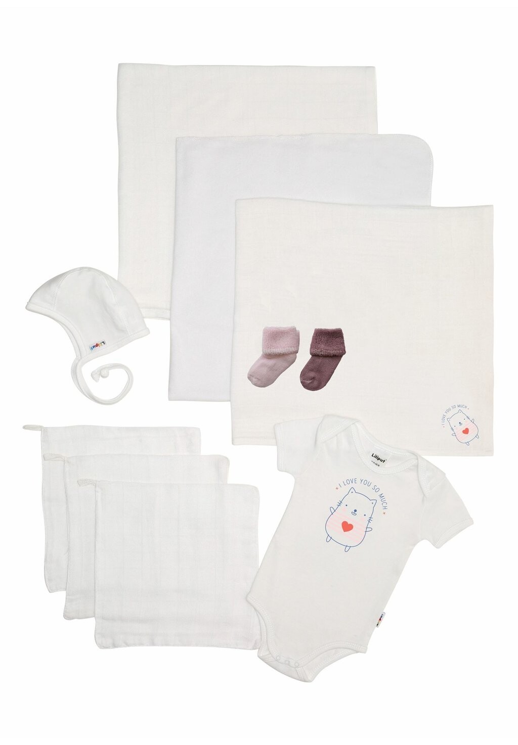 

Подарок на рождение SET LOVE Liliput, цвет weiß