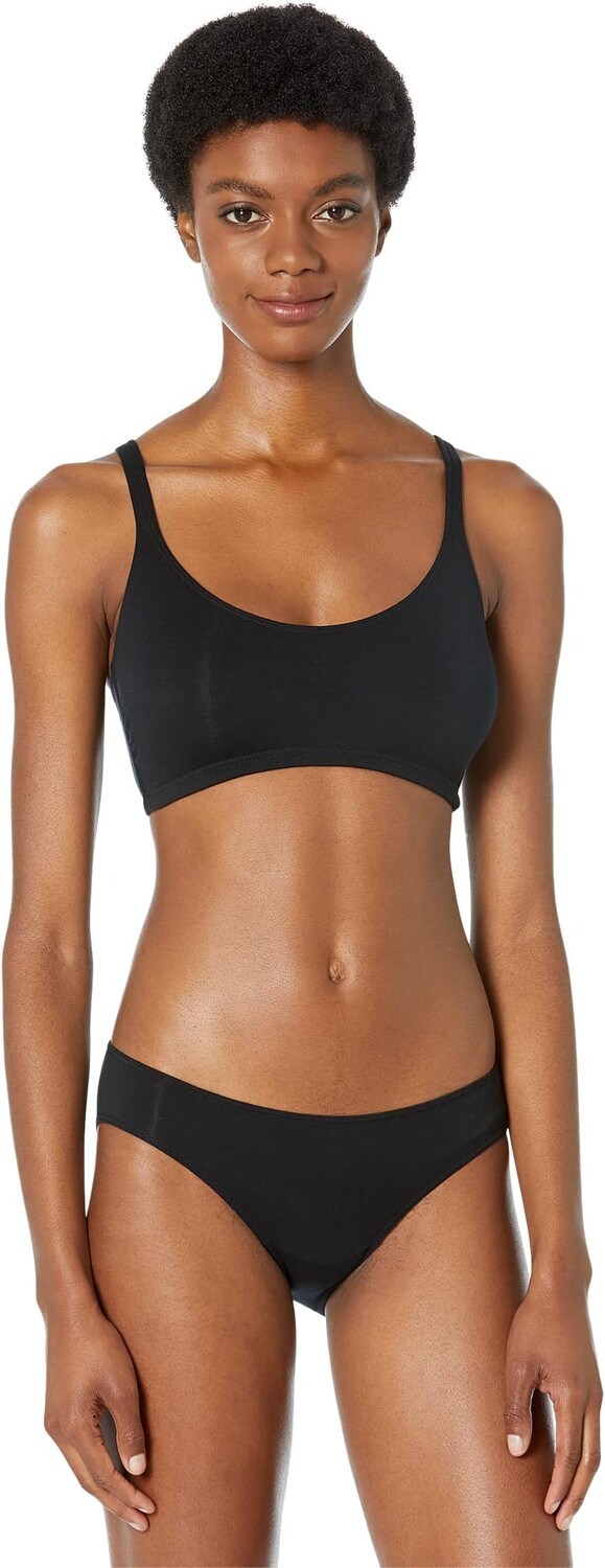 

Бюстгальтер-бралетт Bio Blend Tencel-Bamboo Scoop BMB500 Commando, черный