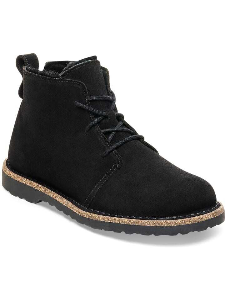 

Сандалии Birkenstock Uppsala Chukka Lammfell Wildleder, черный
