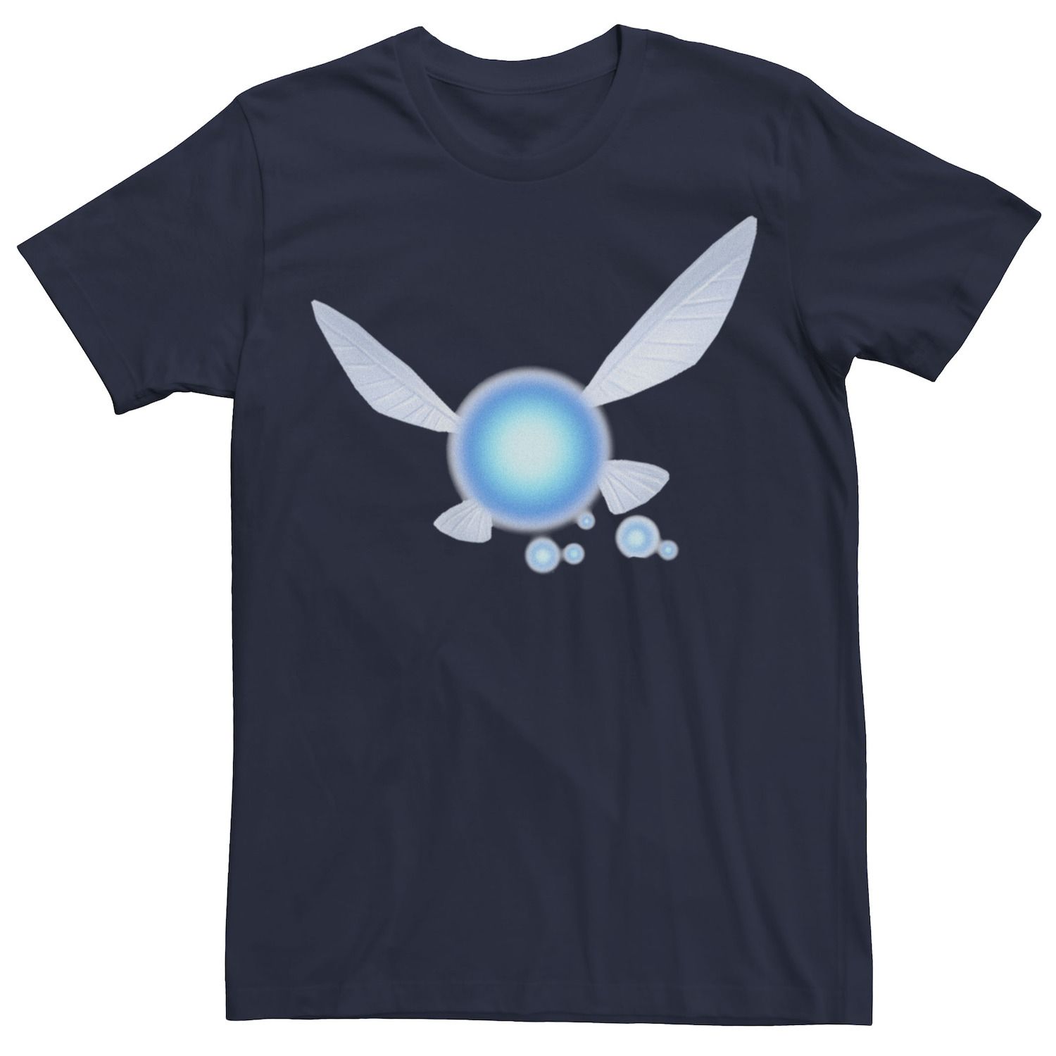 цена Мужская футболка с большим портретом Nintendo Zelda Navi, Синяя Licensed Character, синий