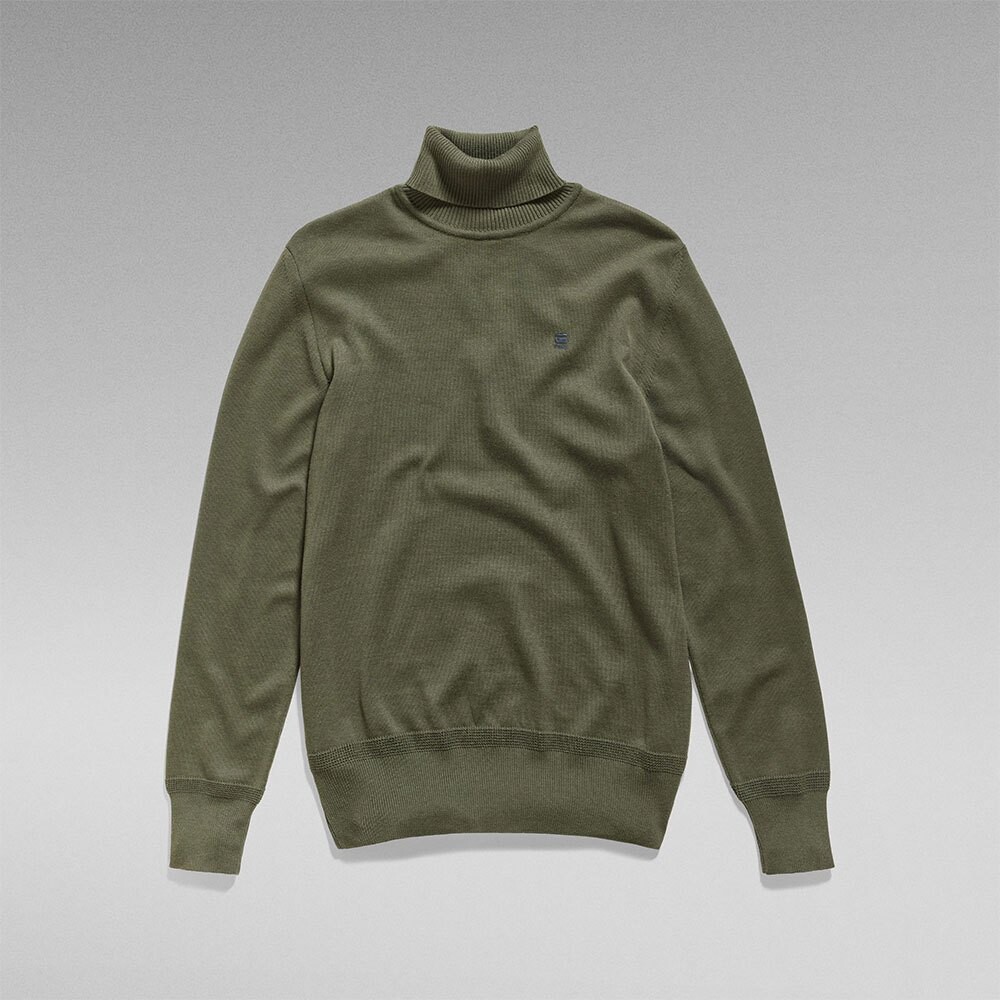 

Свитер G-Star Core Roll Neck, зеленый