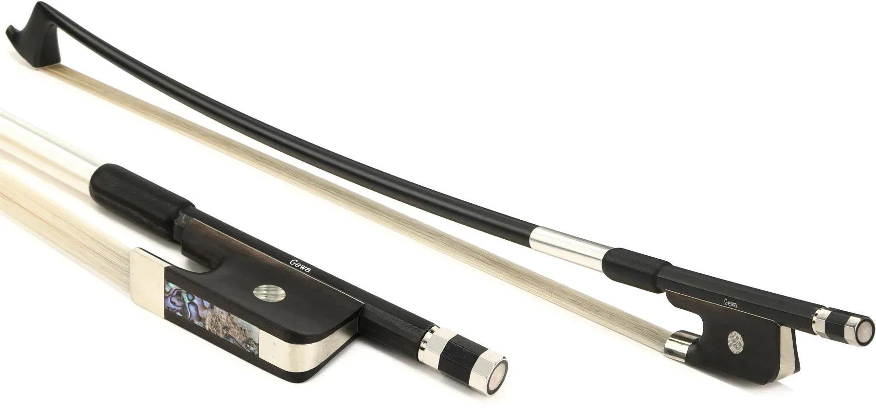 

GEWA Carbon French Double Bass Bow, полностью никелированный, размер 3/4